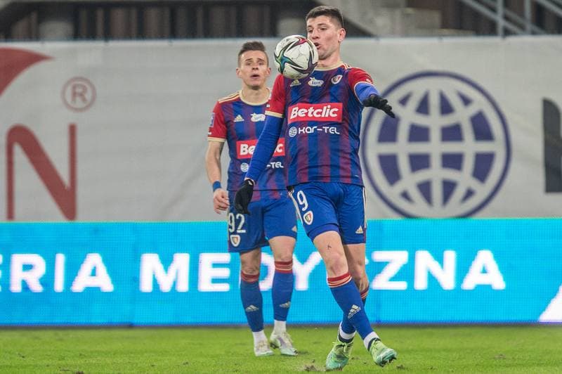 Football. PKO BP Ekstraklasa. Piast Gliwice - Lechia Gdansk. 12.03.2022