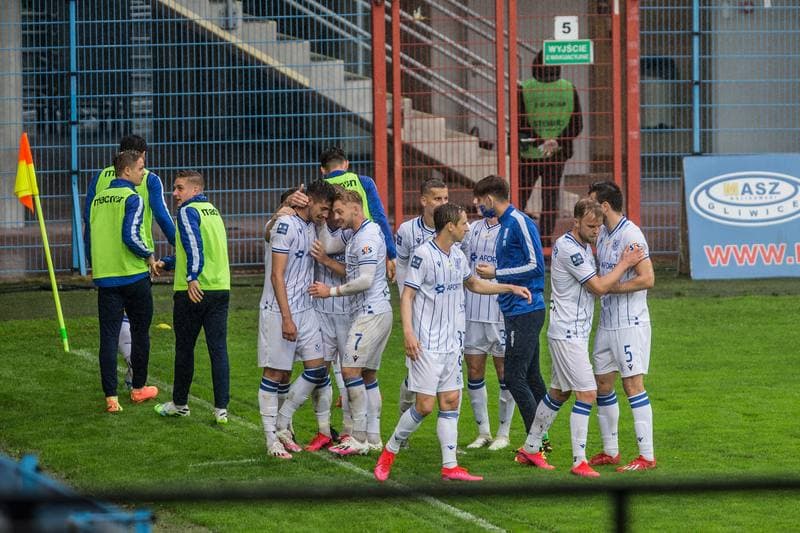Football. PKO BP Ekstraklasa. Piast Gliwice - Lech Poznan. 20.06.2020