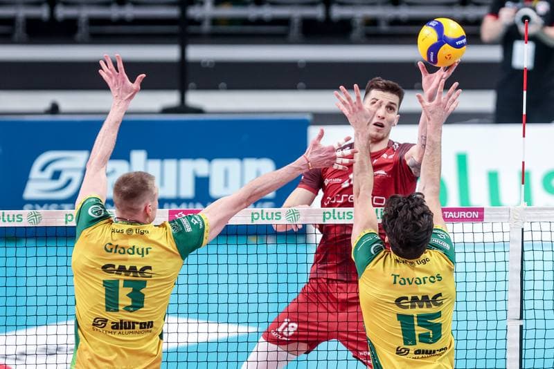 Volleyball. PlusLiga. Aluron CMC Warta Zawiercie - Asseco Resovia Rzeszow. 29.03.2025
