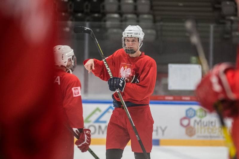 Ice Hockey. Poland U20. Training. 02.11.2020