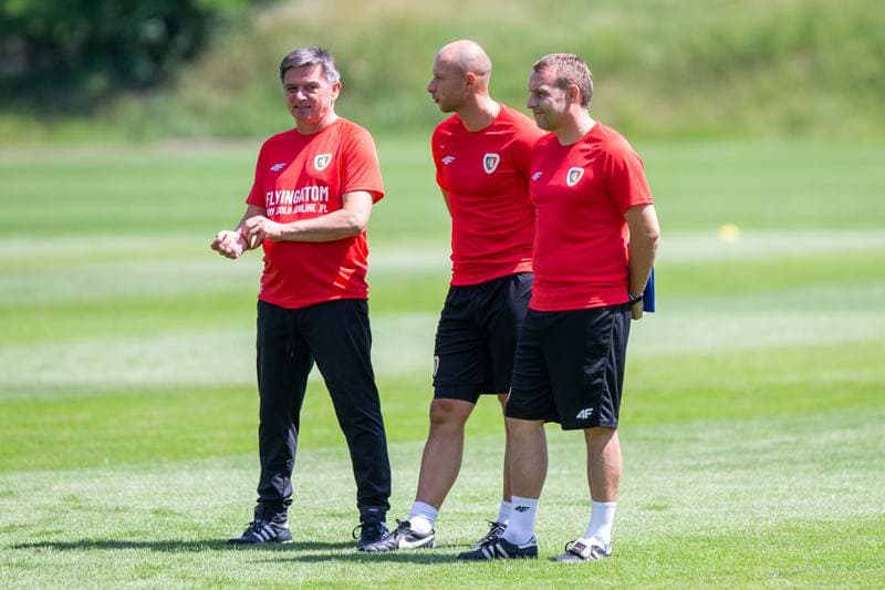 Football. Piast Gliwice. Training. 15.06.2022