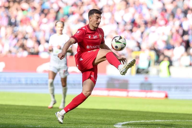 Football. PKO BP Ekstraklasa. Gornik Zabrze - Widzew Lodz. 27.04.2025