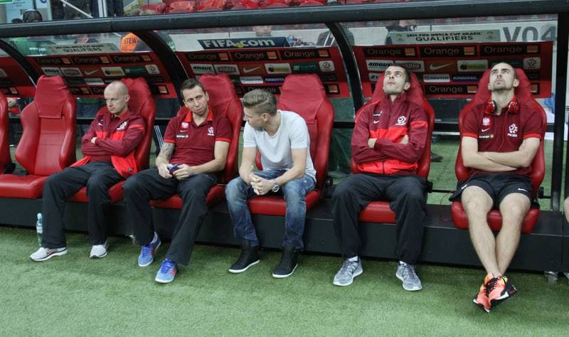 Football. 2014 FIFA World Cup Qualifiers. Poland - Montenegro. 06.09.2013