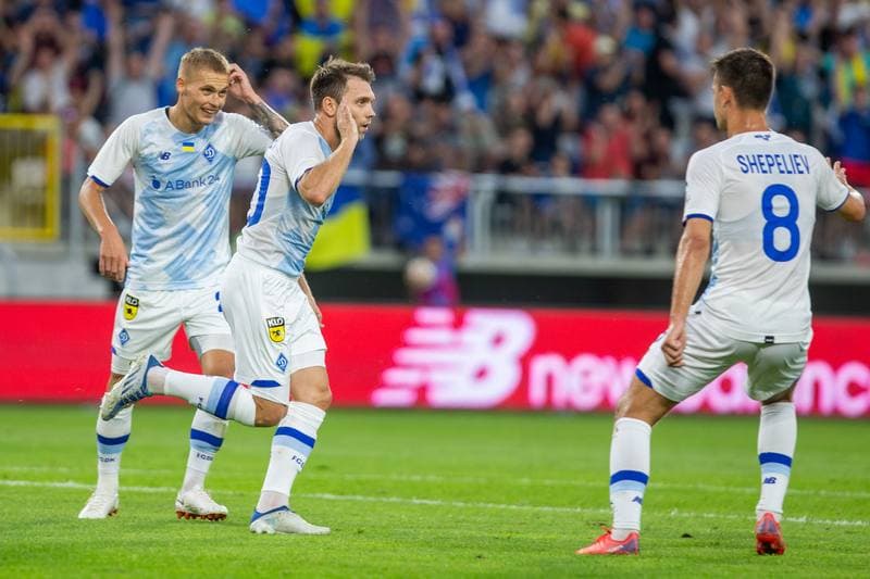 Football. UEFA Champions League. Dynamo Kyiv - Sturm Graz. 03.08.2022