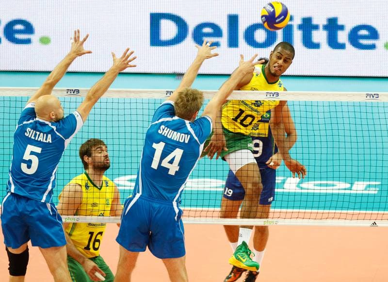 Volleyball. FIVB Men's World Championship. Brazil - Finland. 05.09.2014