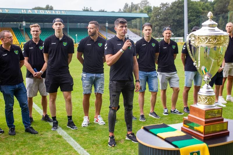 Football. Fortuna I Liga. GKS Katowice - Arka Gdynia. 28.08.2022