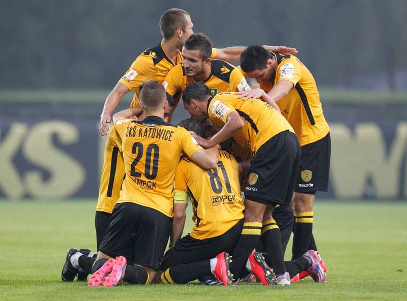 Football. I Liga. GKS Katowice - Pogon Siedlce. 20.09.2014