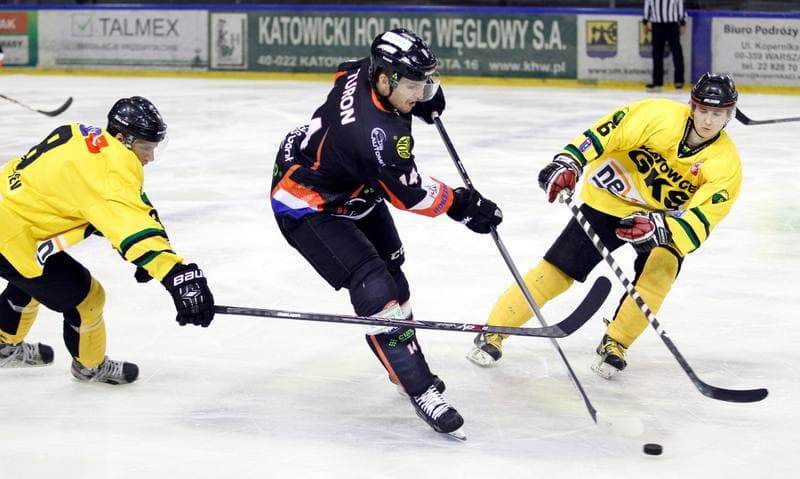 Ice Hockey. Polska Hokej Liga. HC GKS Katowice - Ciarko PBS Bank Sanok. 02.11.2014