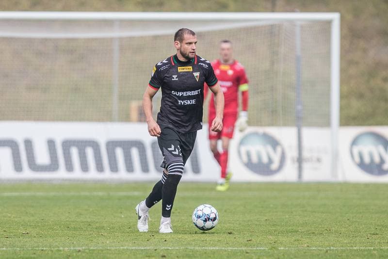 Football. Sparing. Zaglebie Sosnowiec - GKS Tychy. 13.11.2021