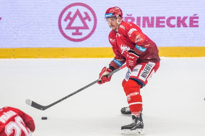 Ice Hockey. Tipsport Extraliga. HC Ocelari Trinec - HC Sparta Praha. 19.04.2022