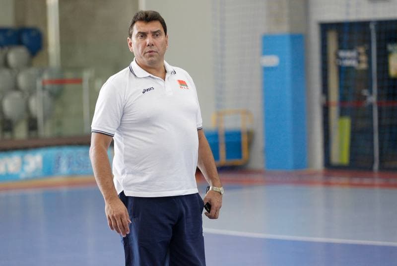 Volleyball. Belarus. Press Conference. 01.09.2015