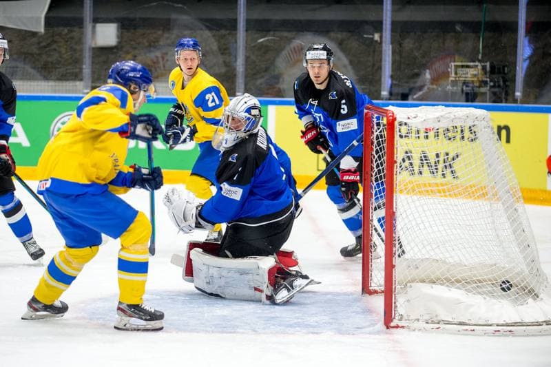 Ice Hockey. World Championship Division 1 Group B. Estonia - Ukraine. 01.05.2022