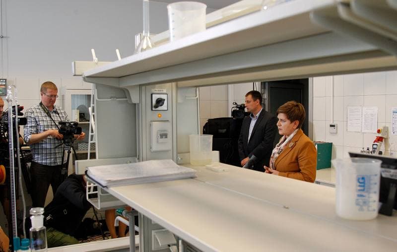 Beata Szydlo. Main Mining Institute. Press Conference. 05.10.2015