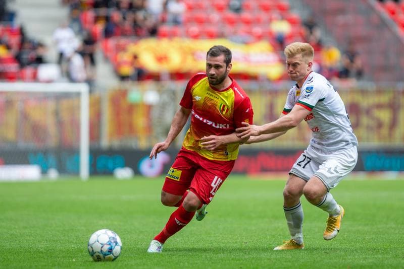Football. Fortuna I Liga. GKS Tychy - Korona Kielce. 22.05.2022