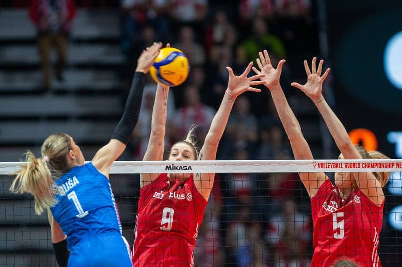 Volleyball. FIVB Women's World Championship. Serbia - Poland. 11.10.2022