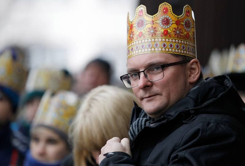 Three Kings Procession. Katowice. 06.01.2016