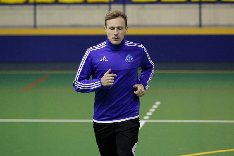Football. Ruch Chorzow. Training. 07.01.2016
