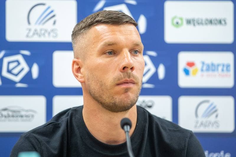 Football. Gornik Zabrze. Press Conference. 20.05.2022