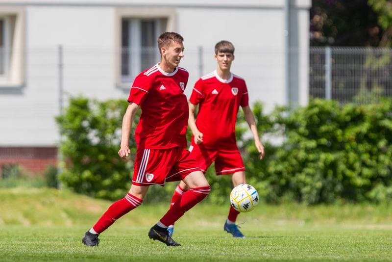 Football. Zina IV Liga. Piast II Gliwice - Unia Turza Slaska. 21.05.2022