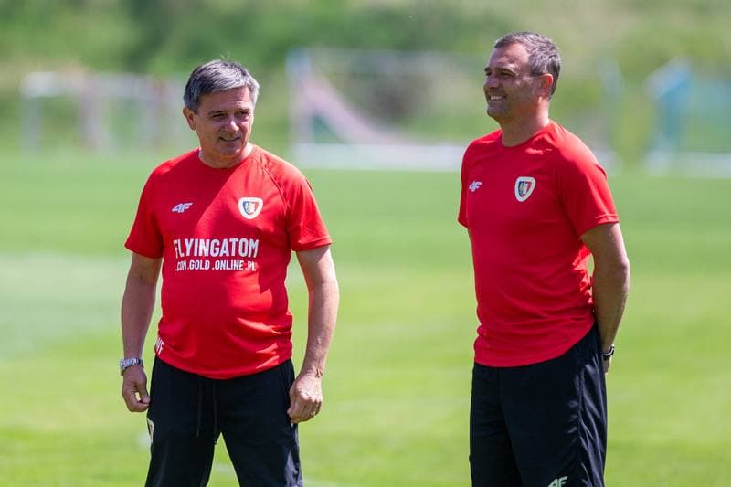 Football. Piast Gliwice. Training. 15.06.2022