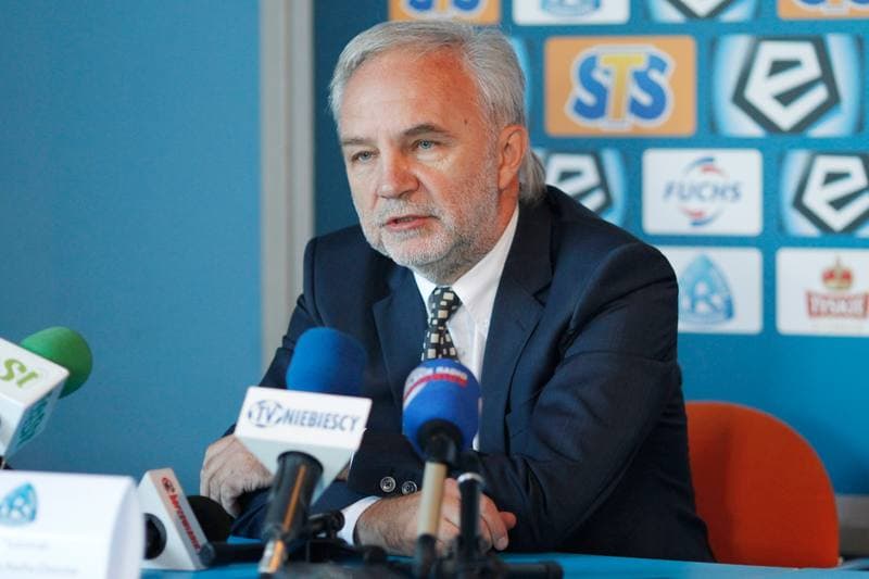 Football. Ruch Chorzow. Press Conference. 02.08.2016