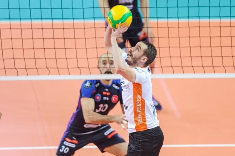 Volleyball. CEV Champions League. Jastrzebski Wegiel - Halbank Ankara. 04.05.2023