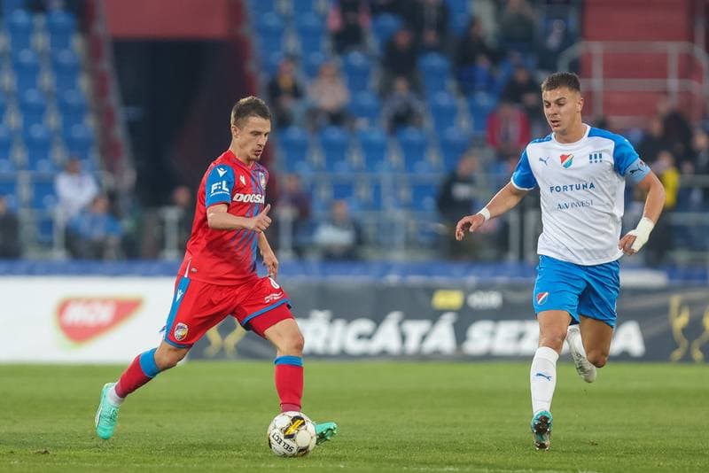 Football. Fortuna:Liga. Banik Ostrava - Viktoria Plzen. 16.04.2023