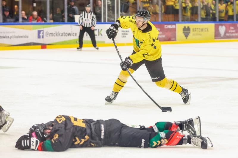Ice Hockey. Polska Hokej Liga. GKS Katowice - GKS Tychy. 30.03.2023