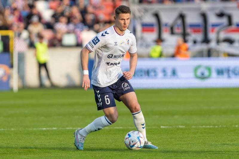 Football. PKO BP Ekstraklasa. Gornik Zabrze - Slask Wroclaw. 23.04.2023