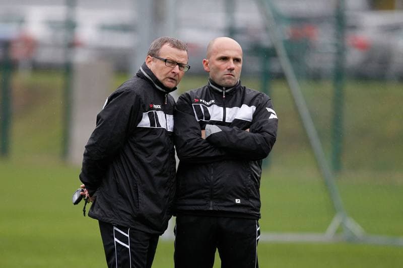Football. Zaglebie Sosnowiec. Training. 03.10.2016