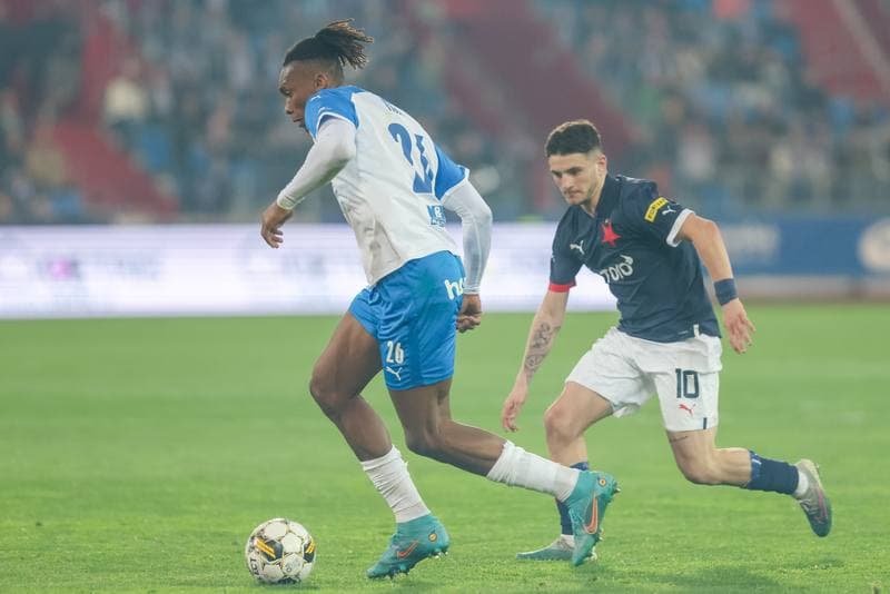 Football. Fortuna:Liga. Banik Ostrava - Slavia Prague. 25.04.2023
