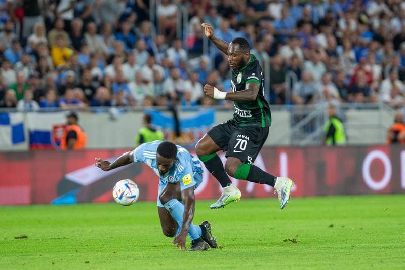 Football. UEFA Champions League. Slovan Bratislava - Ferencvaros. 27.07.2022