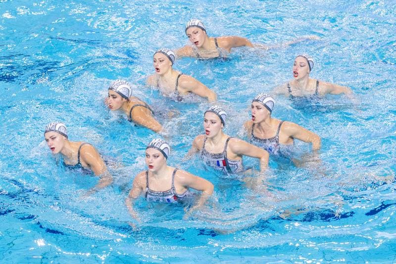 Artistic Swimming. European Games. Team Free Routine Combination. 23.06.2023