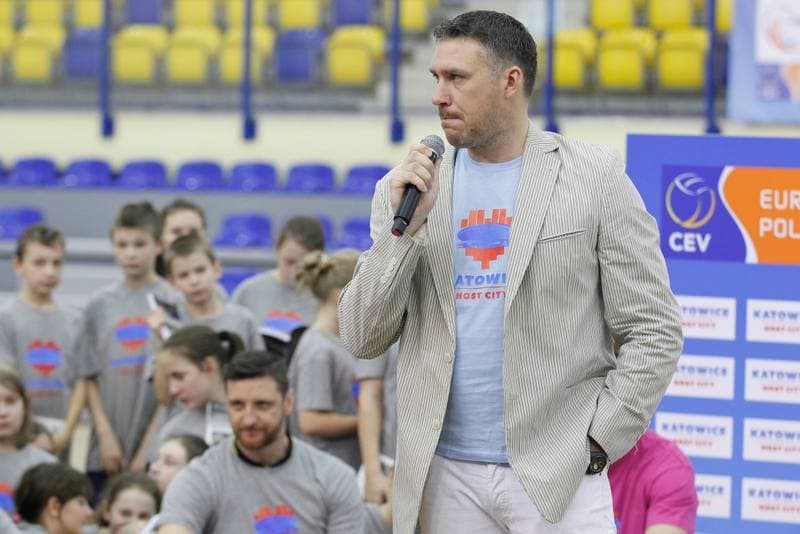 Volleyball. European Championship. Promotional Action. 05.12.2016
