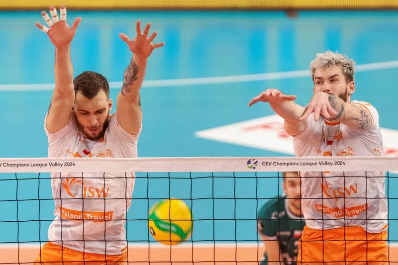 Volleyball. CEV Champions League. Jastrzebski Wegiel - Guaguas Las Palmas. 22.11.2023