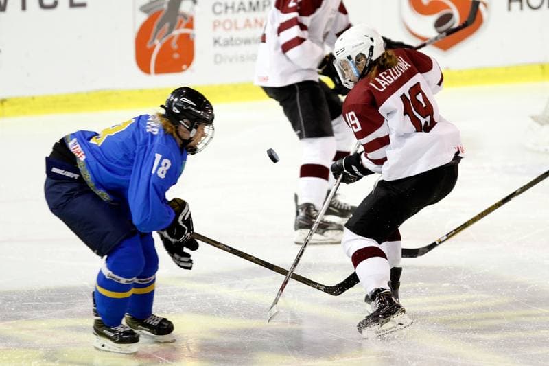 Ice Hockey. Women's World Championship. Latvia - Kazakhstan. 11.04.2017
