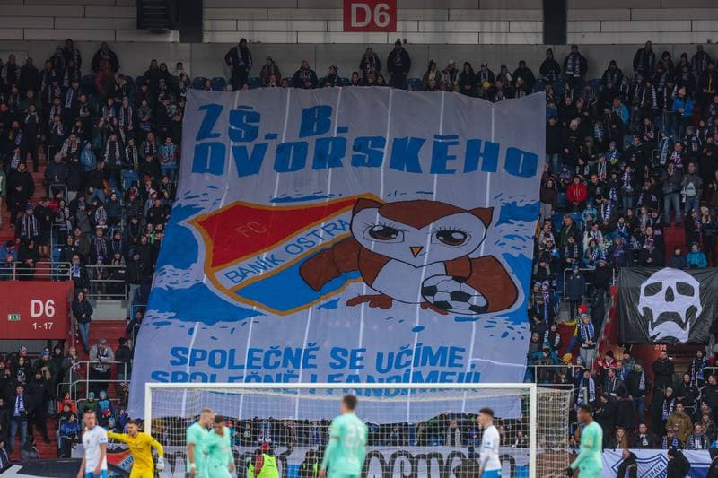 Football. Fortuna:Liga. Banik Ostrava - Slavia Prague. 17.12.2023