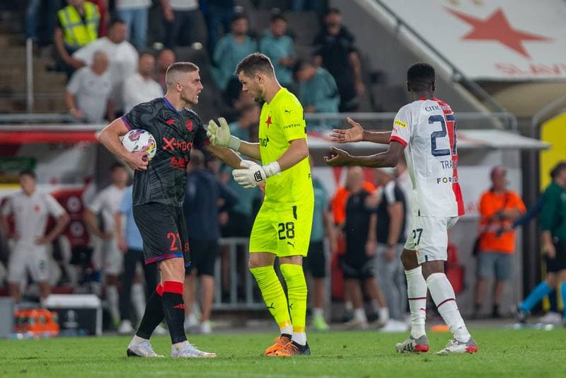 Football. UEFA Conference League. Slavia Prague - Rakow Czestochowa. 25.08.2022