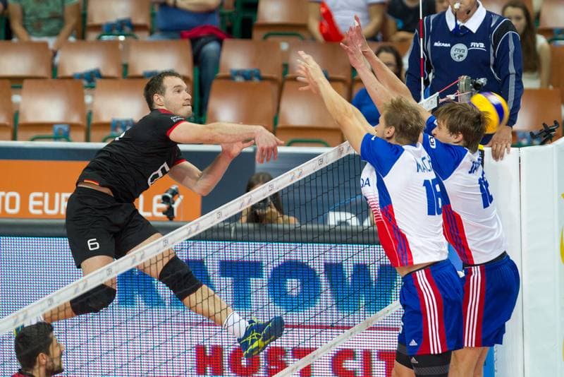 Volleyball. CEV EuroVolley. Germany - Czech Republic. 31.08.2017