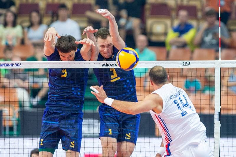 Volleyball. FIVB Men's World Championship. Ukraine - Serbia. 27.08.2022