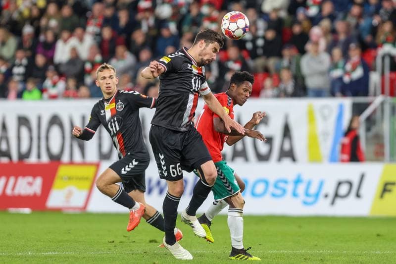 Football. Fortuna I Liga. Zaglebie Sosnowiec - Polonia Warszawa. 08.10.2023