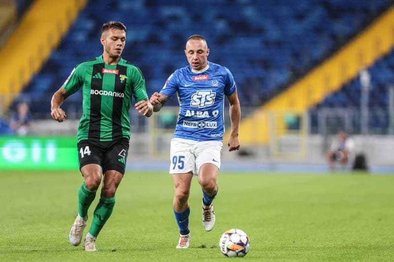 Football. Betclic I Liga. Ruch Chorzow - Gornik Leczna. 31.08.2024