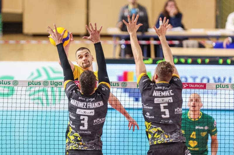 Volleyball. PlusLiga. GKS Katowice - Trefl Gdansk. 22.10.2023