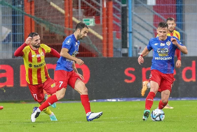 Football. PKO BP Ekstraklasa. Piast Gliwice - Korona Kielce. 03.11.2023