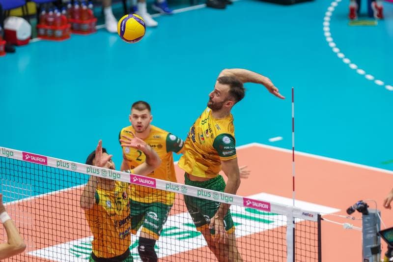 Volleyball. PlusLiga. Aluron CMC Warta Zawiercie - GKS Katowice. 05.11.2023