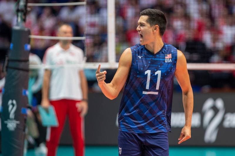 Volleyball. FIVB Men's World Championship. Poland - USA. 08.09.2022