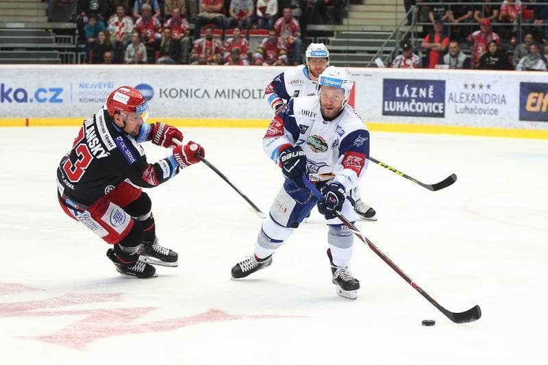 Ice Hockey. Tipsport Extraliga. Ocelari Trinec - Kometa Brno. 14.04.2018