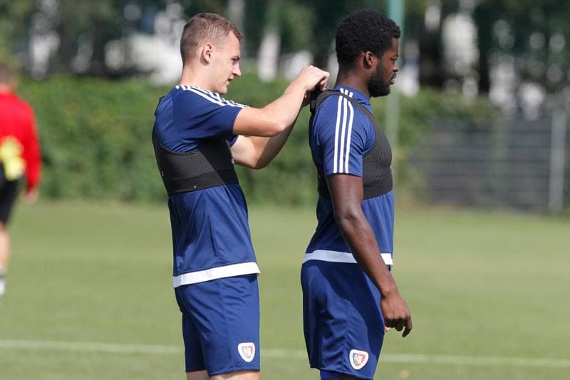 Football. Piast Gliwice. Training. 30.08.2018