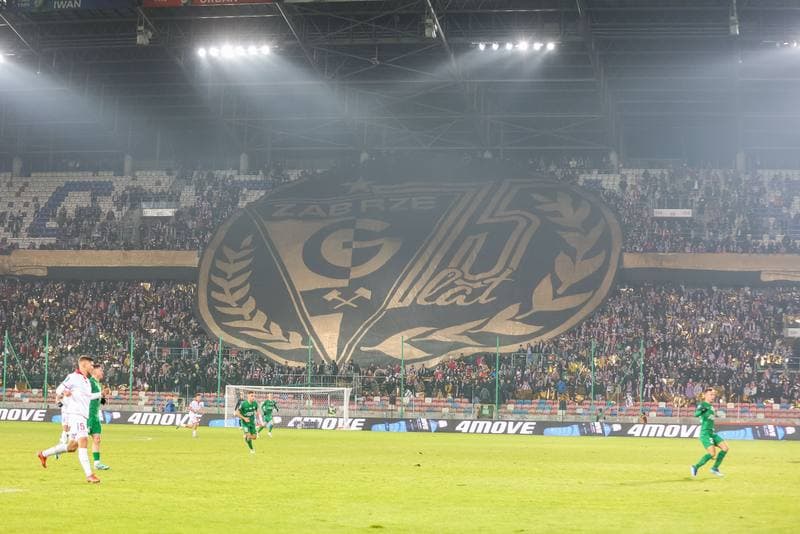 Football. PKO BP Ekstraklasa. Gornik Zabrze - Warta Poznan. 15.12.2023