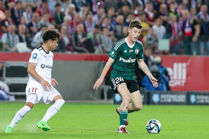 Football. PKO BP Ekstraklasa. Gornik Zabrze - Legia Warsaw. 01.04.2024